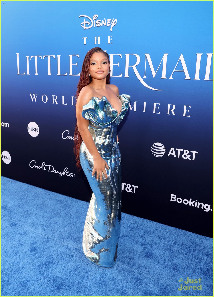 Halle Bailey Meets Up with Original Ariel Jodi Benson at 'The Little Mermaid' Premiere