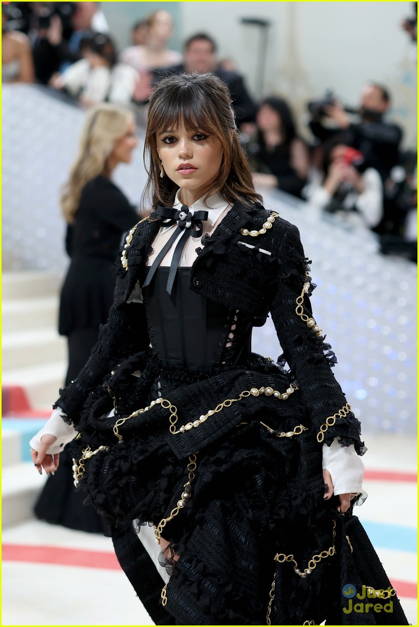 Wednesdays Jenna Ortega & Christina Ricci Attend Met Gala 2023
