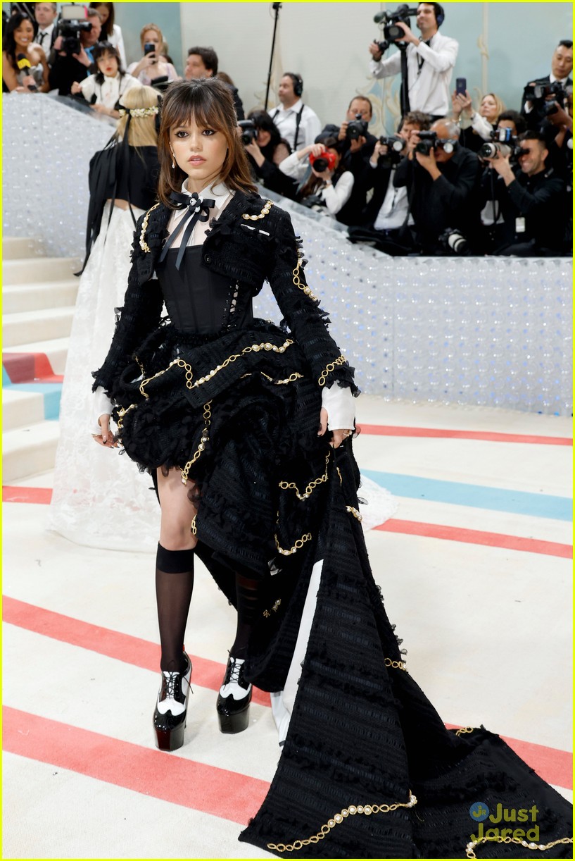 Wednesdays Jenna Ortega & Christina Ricci Attend Met Gala 2023