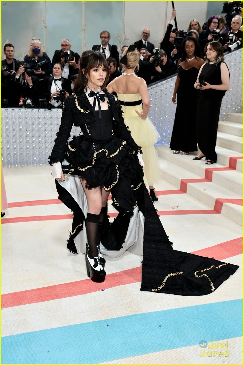 Wednesdays Jenna Ortega & Christina Ricci Attend Met Gala 2023