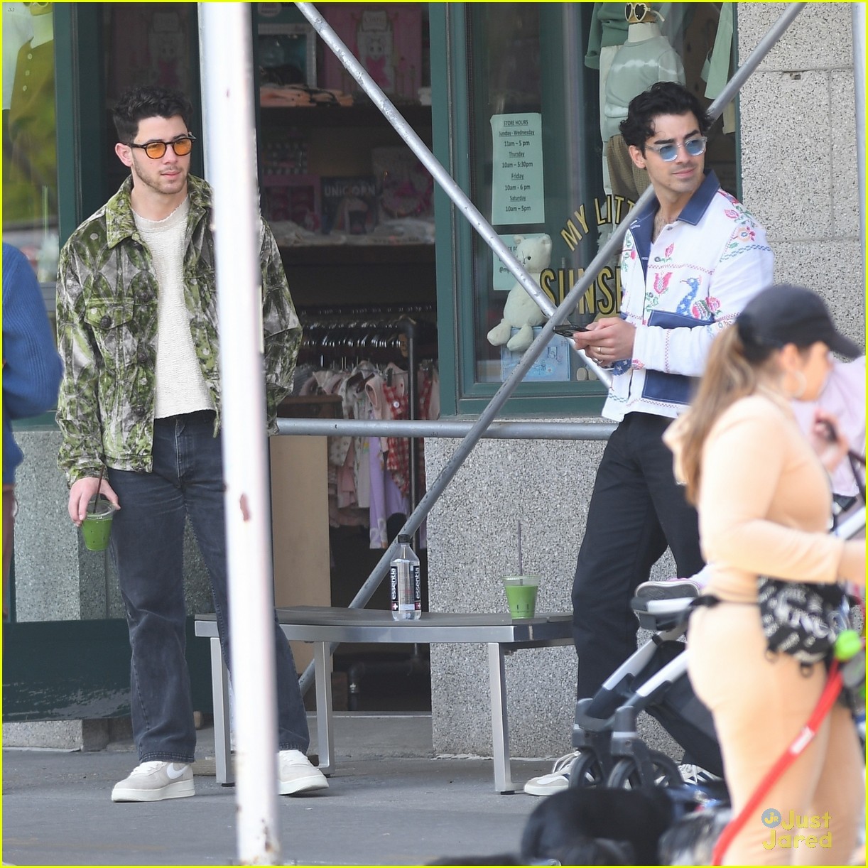 Jonas Brothers Run Into Fan While Out In NYC Between Meetings
