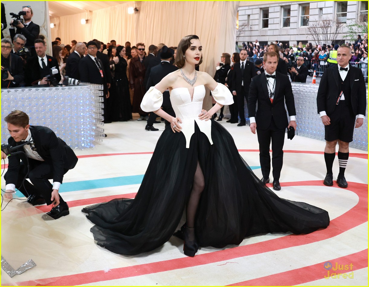 Emily In Paris' Lily Collins & Ashley Park Bring the Fashion to Met Gala 2023