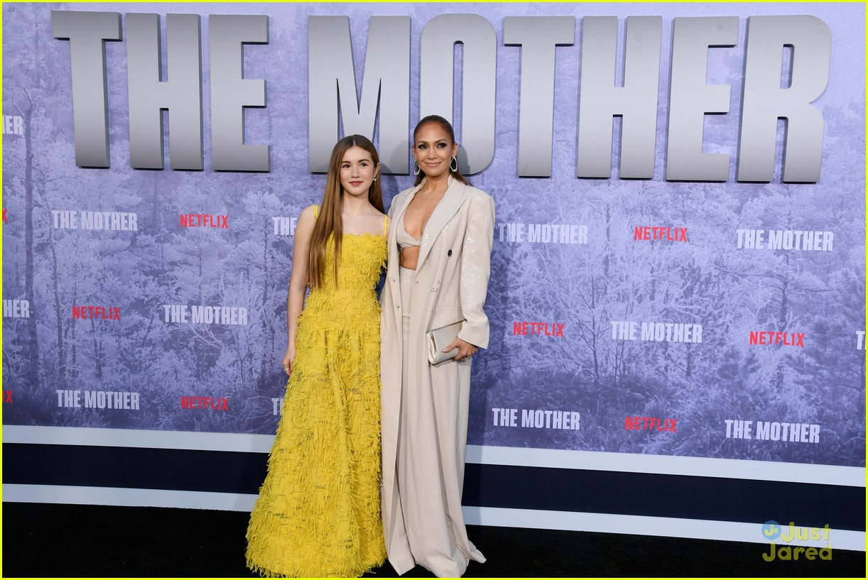 Lucy Paez Joins On Screen Mom Jennifer Lopez at 'The Mother' Premiere