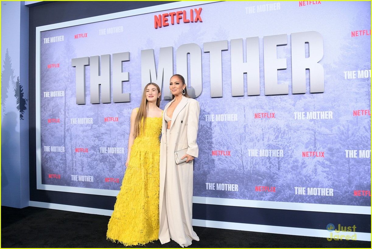 Lucy Paez Joins On Screen Mom Jennifer Lopez at 'The Mother' Premiere