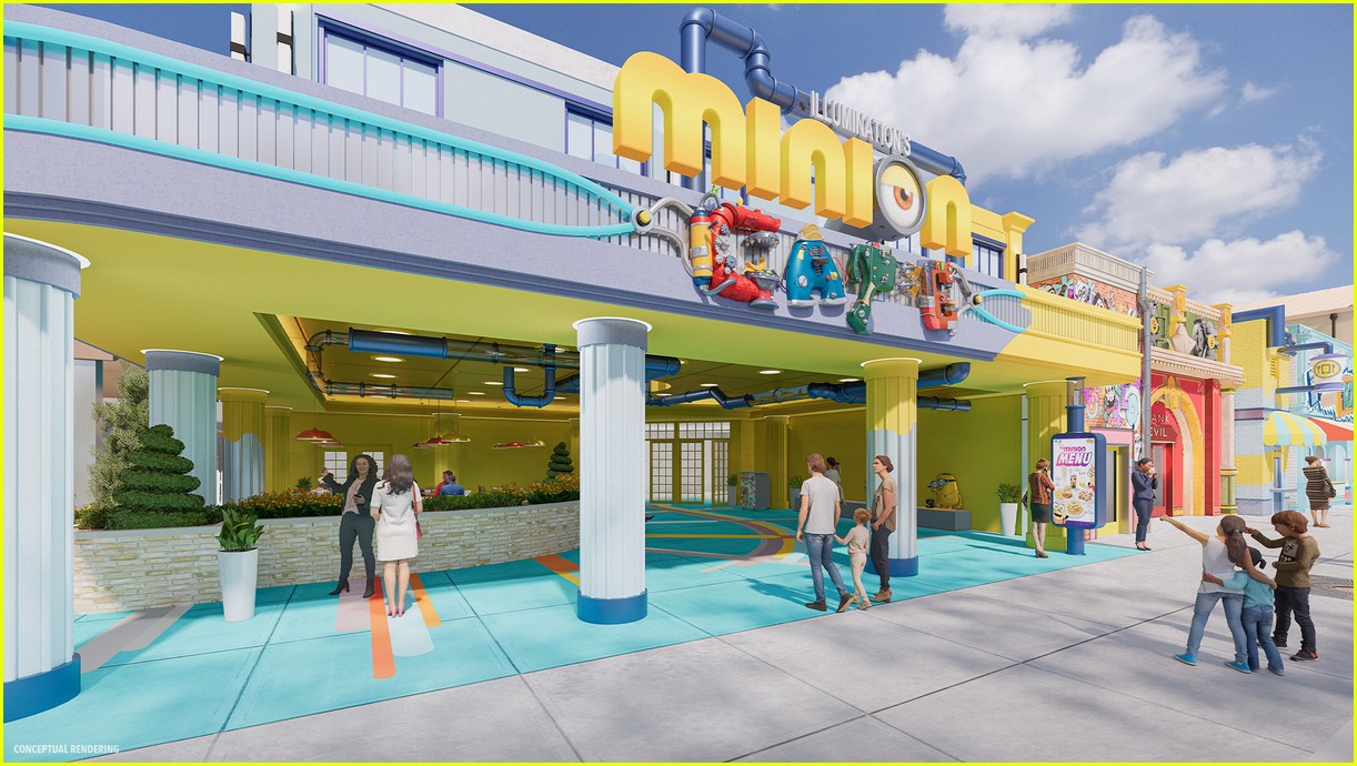 Universal Studios Orlando Unveils New Details for Minion Land
