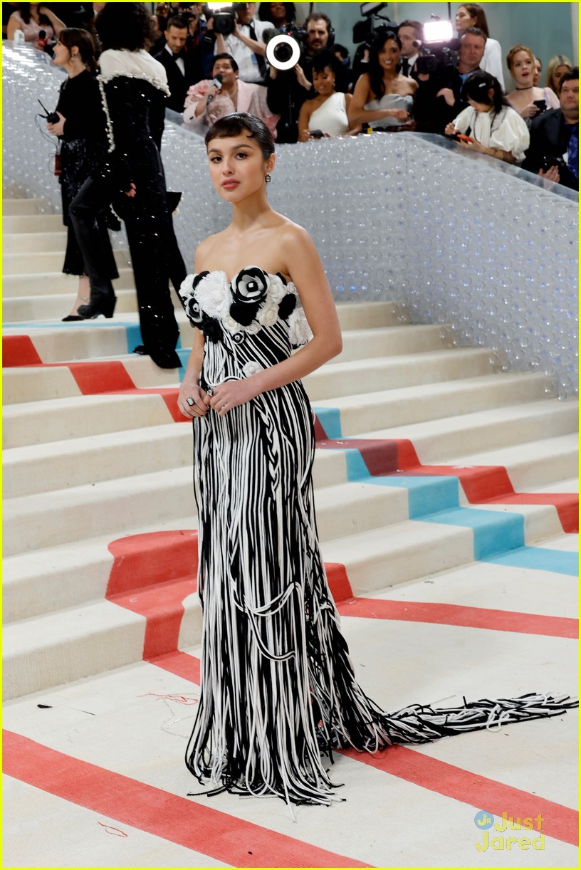 BFFs Olivia Rodrigo & Conan Gray Wear Black & White at the Met Gala 2023