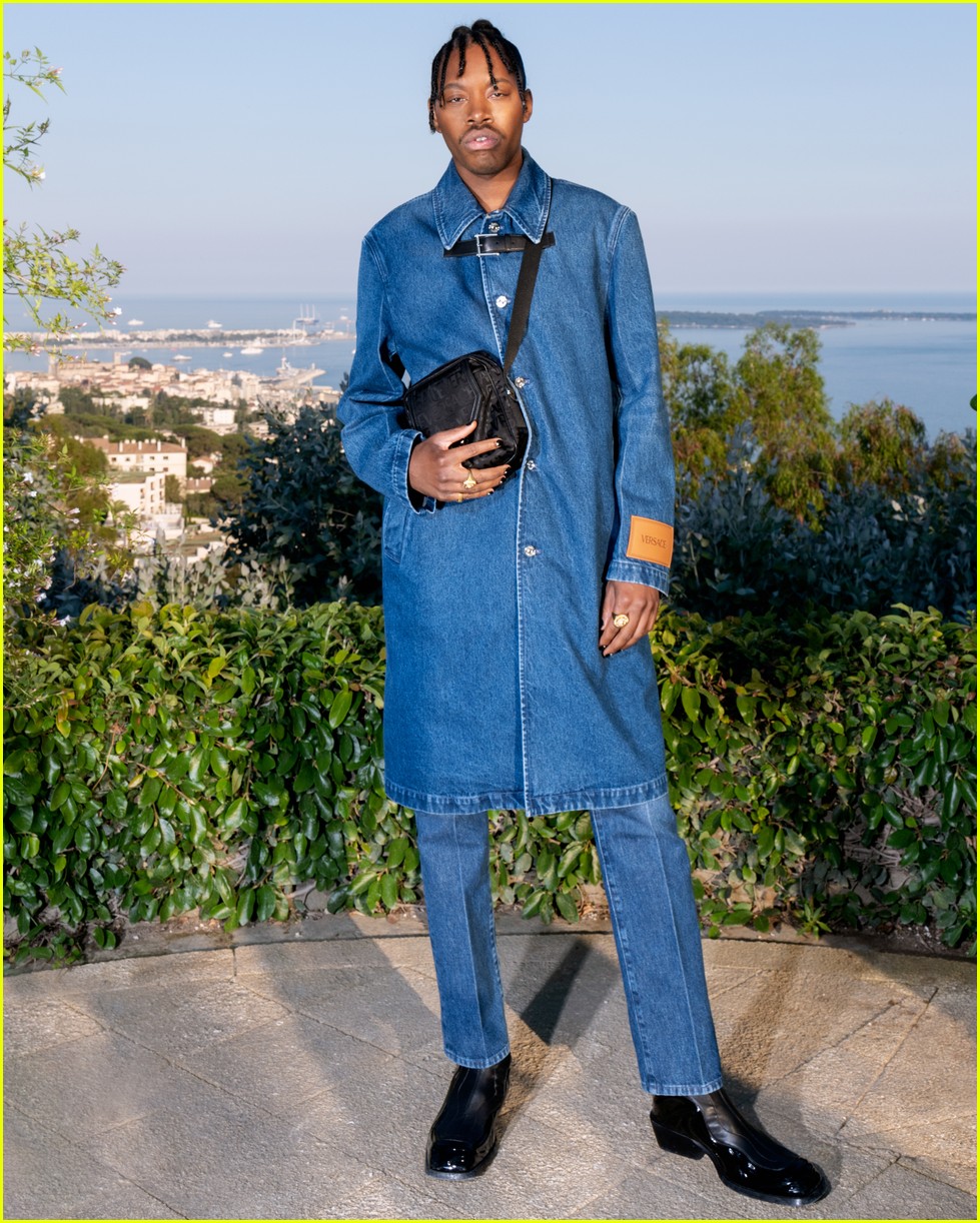 Charles Melton, Manu Rios & Troye Sivan Attend Versace Fashion Show After Cannes Film Festival Screenings