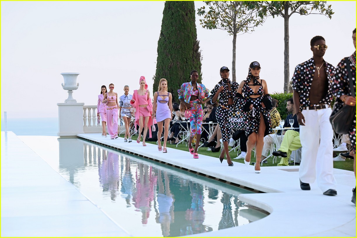 Charles Melton, Manu Rios & Troye Sivan Attend Versace Fashion Show After Cannes Film Festival Screenings