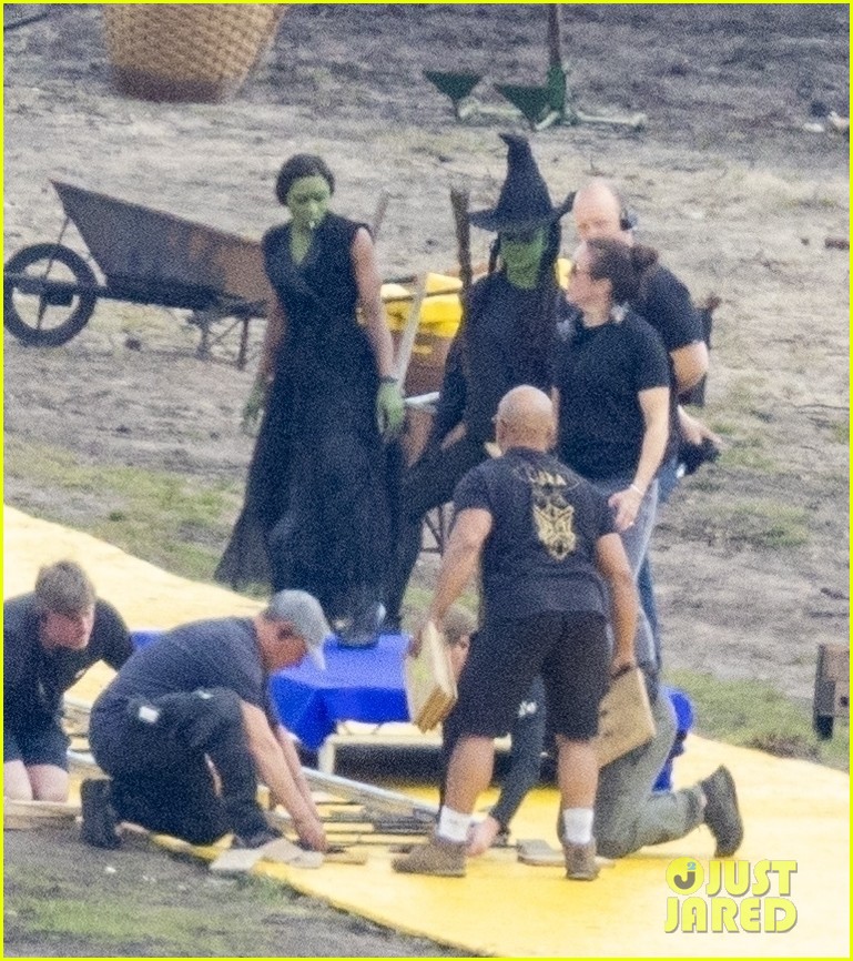 Cynthia Erivo Films Flying Scenes as Elphaba for 'Wicked' Movies