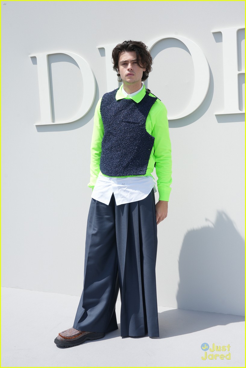 Chase Hudson & Girlfriend Chiara Hovland Make 'Red Carpet' Debut at Dior Homme Fashion Show