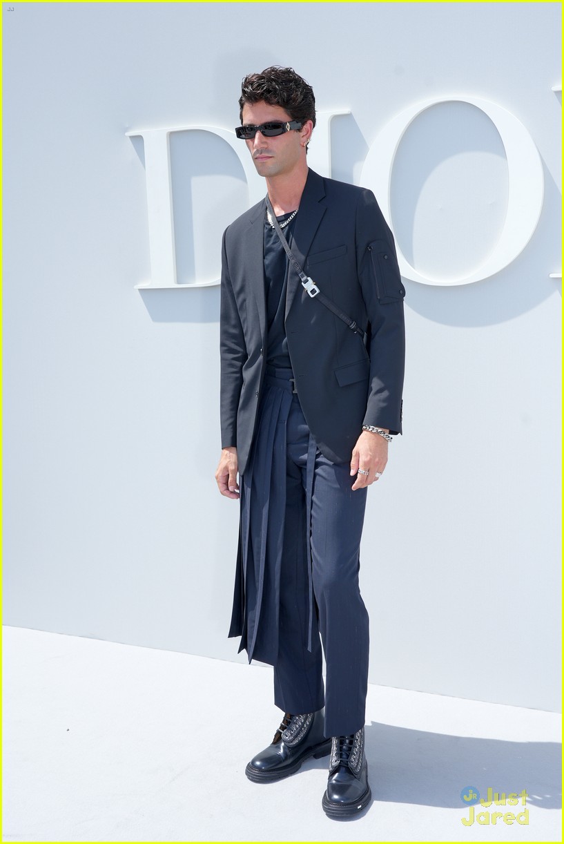 Chase Hudson & Girlfriend Chiara Hovland Make 'Red Carpet' Debut at Dior Homme Fashion Show