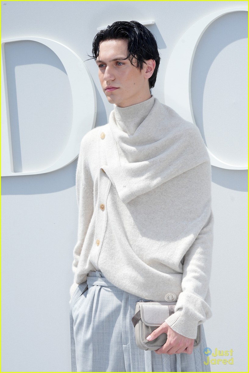 Chase Hudson & Girlfriend Chiara Hovland Make 'Red Carpet' Debut at Dior Homme Fashion Show
