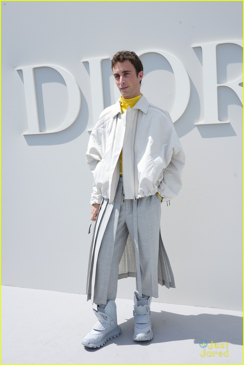 Chase Hudson & Girlfriend Chiara Hovland Make 'Red Carpet' Debut at Dior Homme Fashion Show