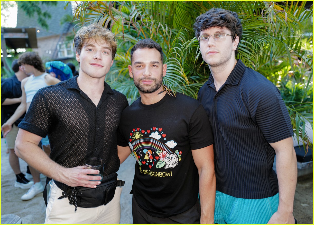 Cruel Summer's Froy Gutierrez Kisses New Boyfriend Zane Phillips at Pride Party!
