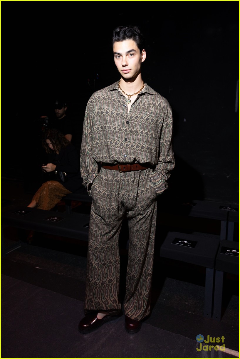 Luke Hemmings Attends 2 Shows During Weekend at Milan Fashion Week