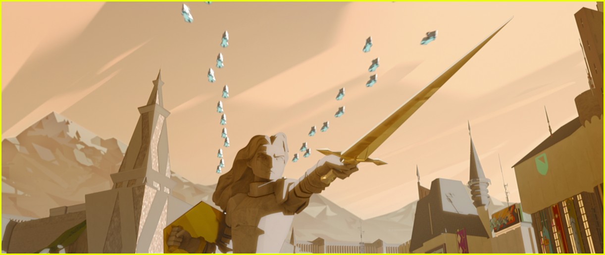 Nimona Shape Shifts in Official Trailer For Upcoming Animated Netflix Movie - Watch!