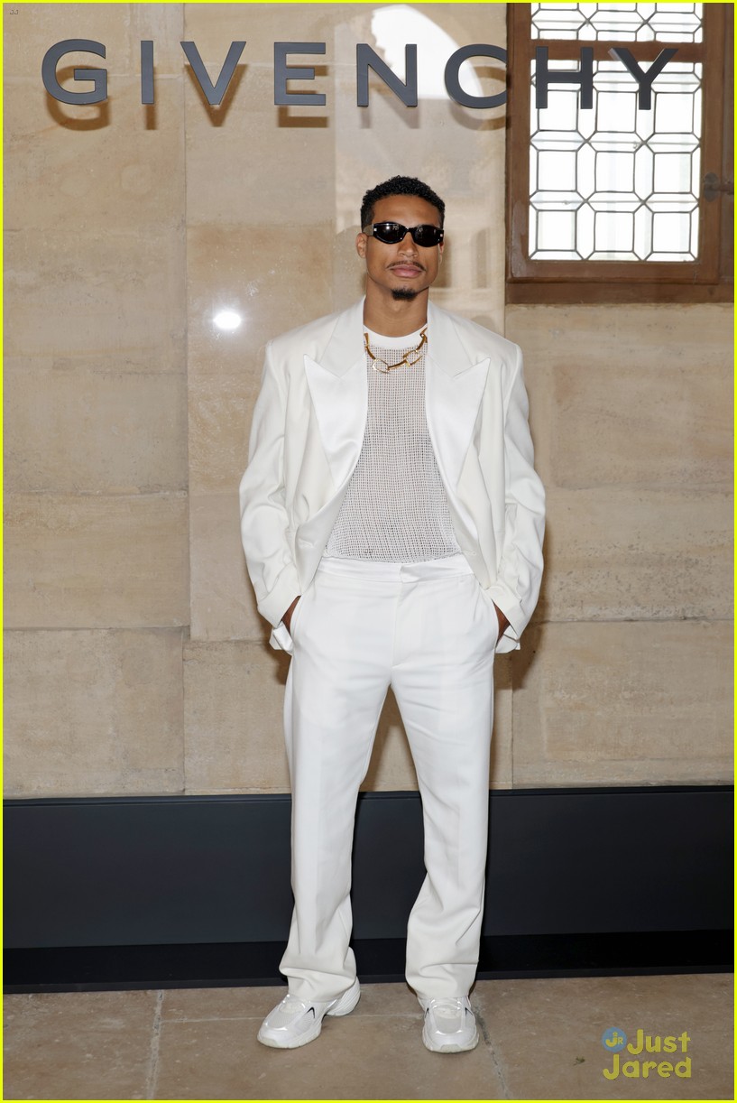 Taylor Zakhar Perez, Xolo Maridueña & More Check Out Givenchy Fashion Show