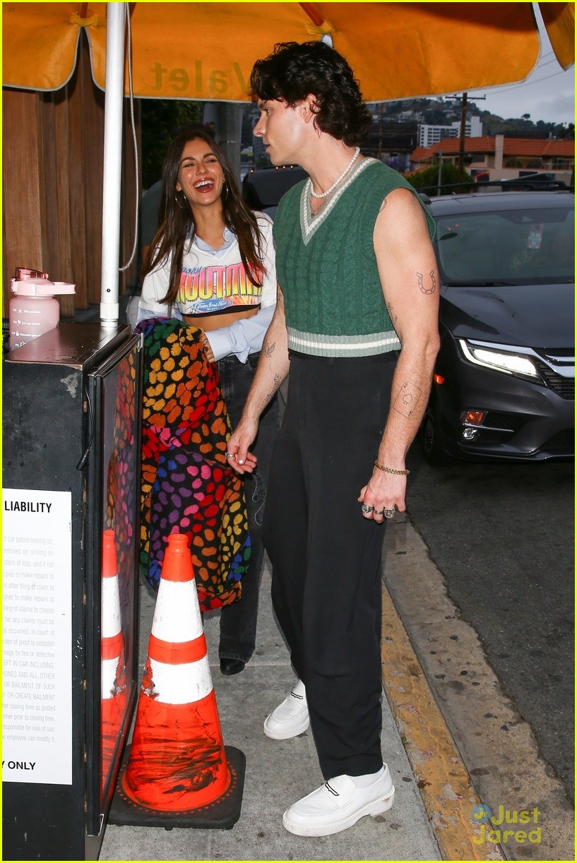 Victoria Justice & Spencer Sutherland Reunite for Night Out in Los Angeles!