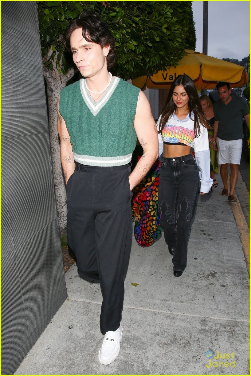 Victoria Justice & Spencer Sutherland Reunite for Night Out in Los Angeles!