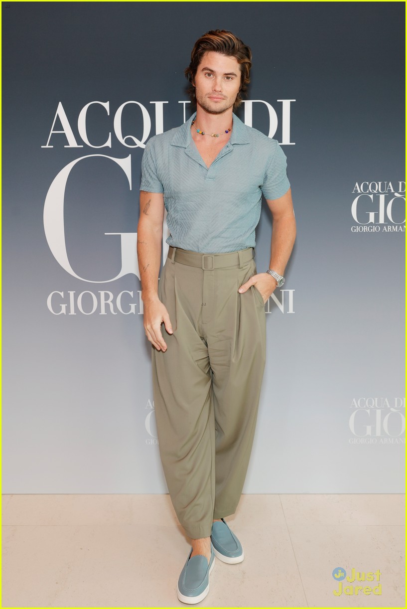 Outer Banks' Chase Stokes & Jonathan Daviss, Michael Evans Behling & Lukas Gage Celebrate New Acqua Di Gio Campaign