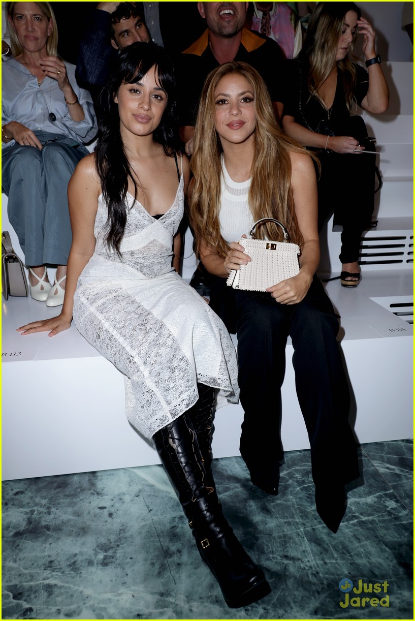 Camila Cabello Sits Front Row with Shakira For 2nd Time at Paris Fashion Week
