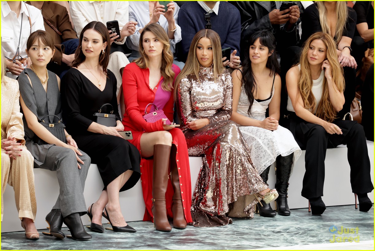Camila Cabello Sits Front Row with Shakira For 2nd Time at Paris Fashion Week