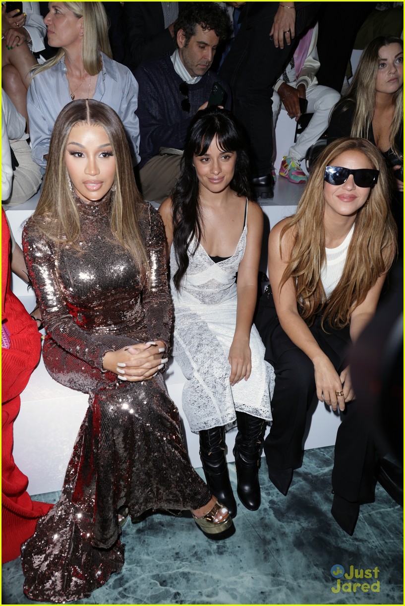 Camila Cabello Sits Front Row with Shakira For 2nd Time at Paris Fashion Week