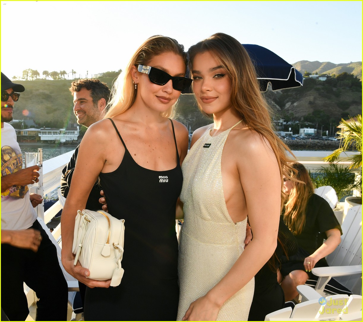 TikTok Stars Vinnie Hacker, Bella Poarch & Reece Feldman Attend Miu Miu Summer Club Event In Malibu - See All the Pics!