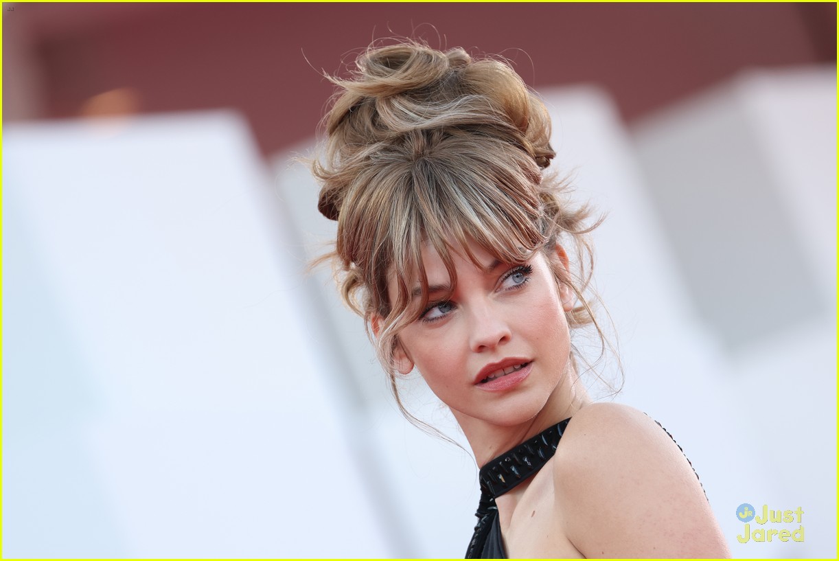 Barbara Palvin Makes First Red Carpet Appearance Since July Wedding at Venice Film Festival