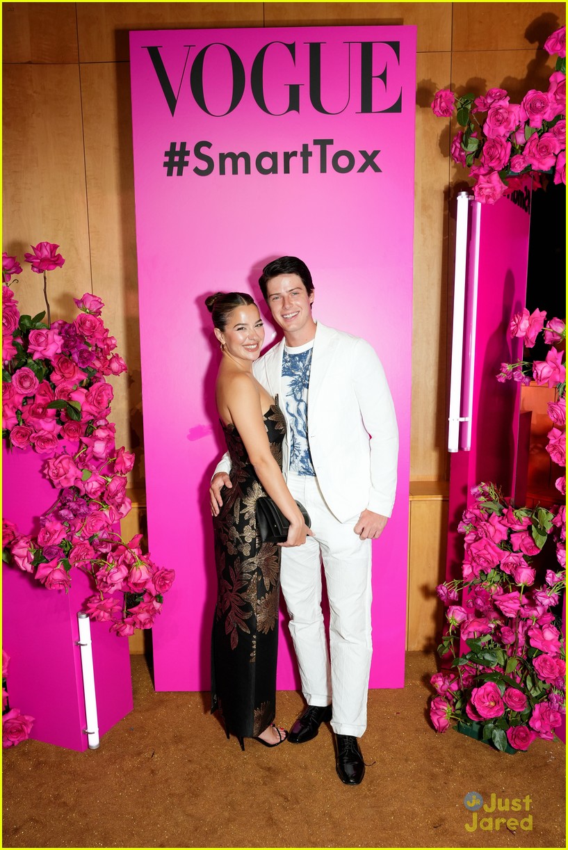 Blake Gray & Tessa Brooks Make Public Event Debut at Vogue's New York Fashion Week Kickoff