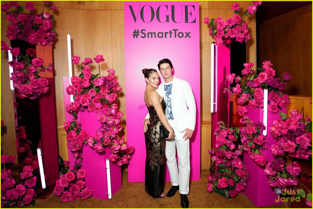 Blake Gray & Tessa Brooks Make Public Event Debut at Vogue's New York Fashion Week Kickoff