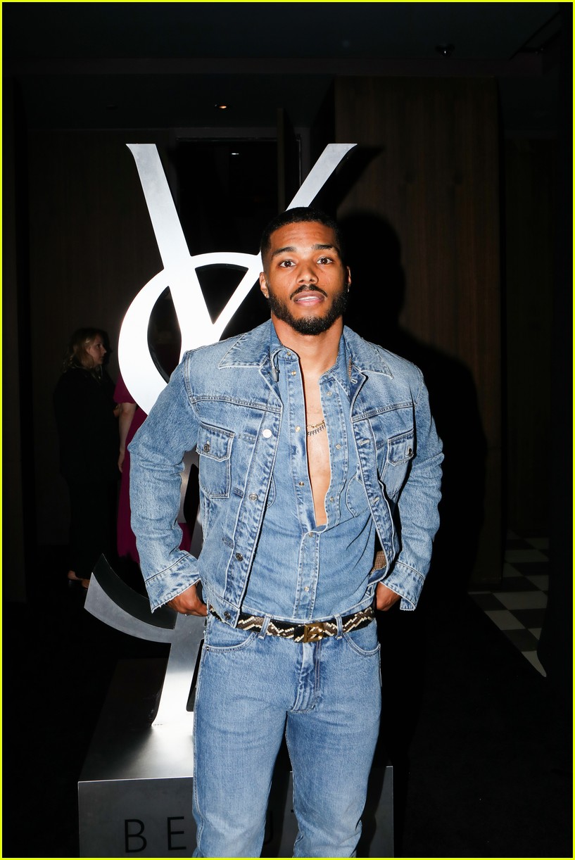 Jaden Hossler & Stassie Karanikolaou Couple Up While Celebrating YSL's New Men's Fragrance