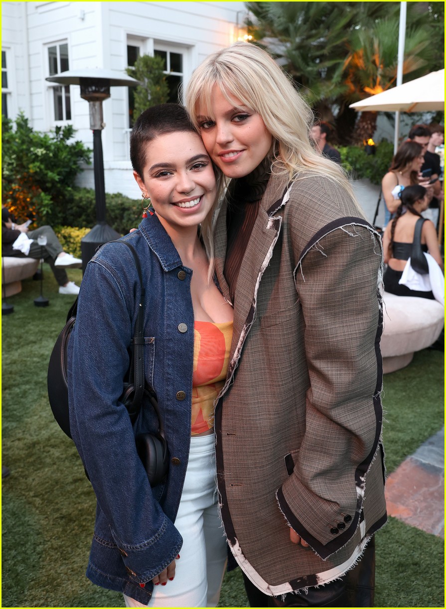 Renee Rapp Meets Up With 'Mean Girls' Co-Star Auli'i Cravalho at Spotify Event