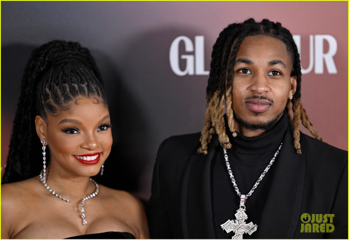 Halle Bailey Glows at Glamour Event in London with Boyfriend DDG