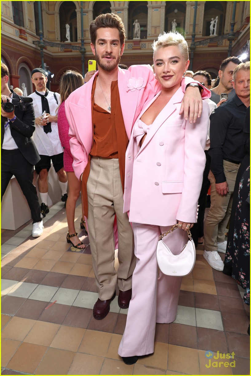 Riverdale's Charles Melton & Madelaine Petsch Reunite at Valentino Fashion Show