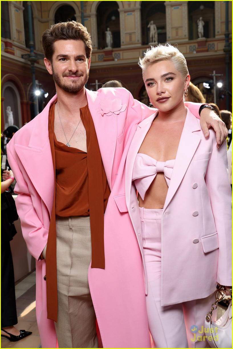 Riverdale's Charles Melton & Madelaine Petsch Reunite at Valentino Fashion Show