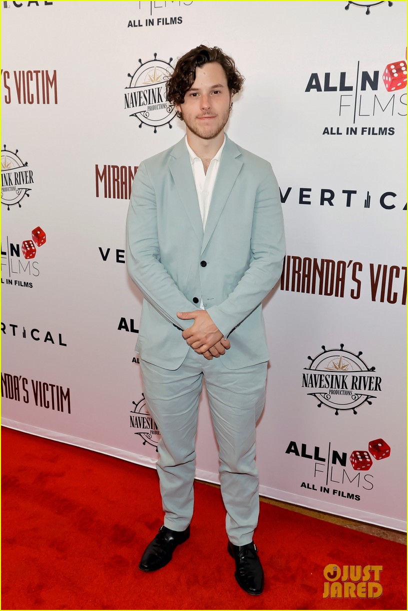 Nolan Gould Attends 'Miranda's Victim' L.A. Screening with Actress Charlotte Horan