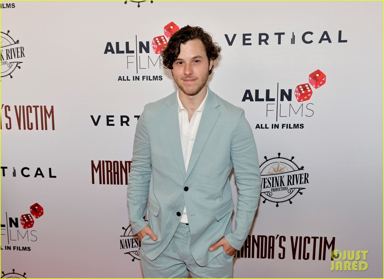 Nolan Gould Attends 'Miranda's Victim' L.A. Screening with Actress Charlotte Horan