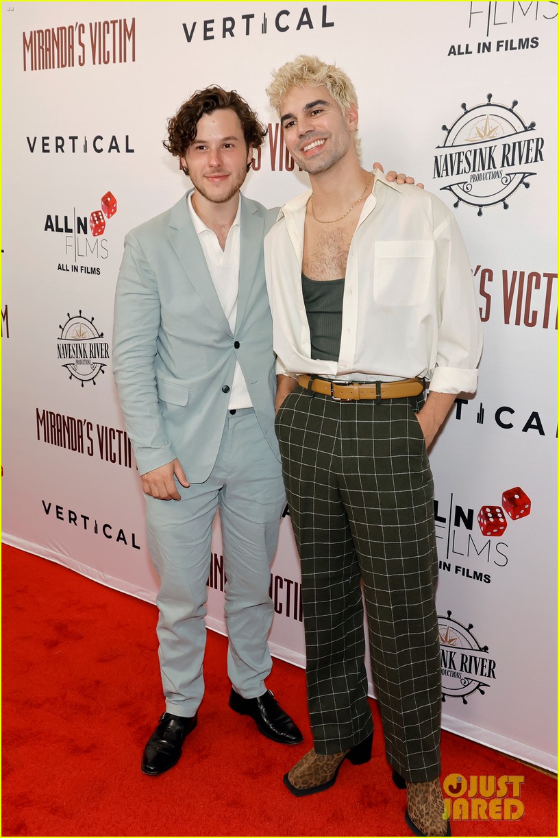 Nolan Gould Attends 'Miranda's Victim' L.A. Screening with Actress Charlotte Horan