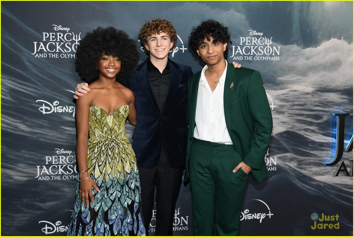Walker Scobell, Leah Sava Jeffries, Aryan Simhadri & More Attend 'Percy Jackson & The Olympians' Premiere in NYC (Photos)