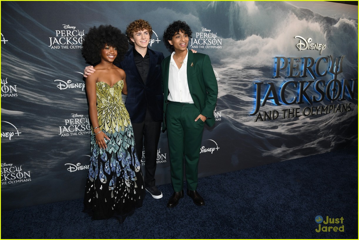 Walker Scobell, Leah Sava Jeffries, Aryan Simhadri & More Attend 'Percy Jackson & The Olympians' Premiere in NYC (Photos)