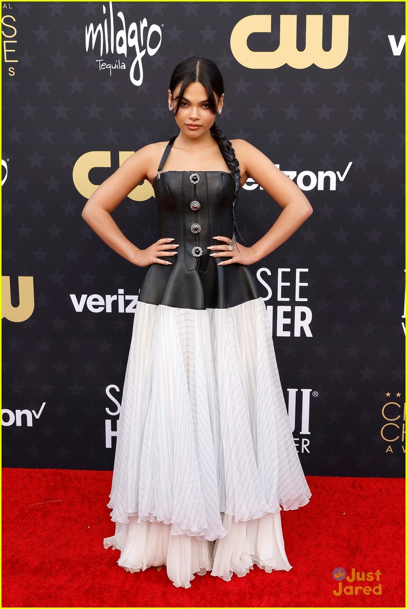 Nominee Ariana Greenblatt Arrives for the Critics Choice Awards 2024 - See Her Look!