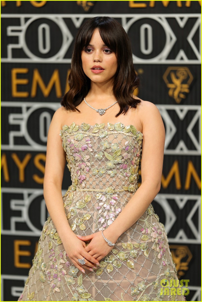 Jenna Ortega & Joy Sunday Are All Smiles While Arriving for the Emmy Awards 2023