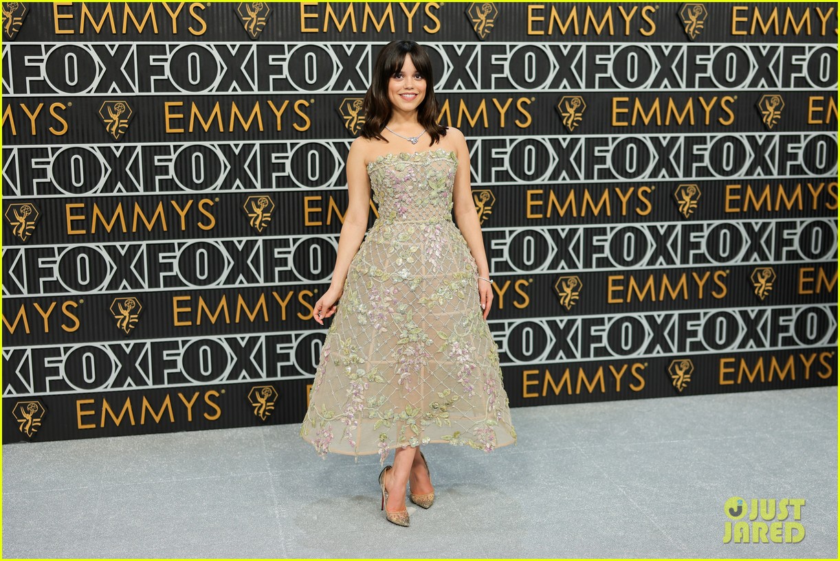 Jenna Ortega & Joy Sunday Are All Smiles While Arriving for the Emmy Awards 2023