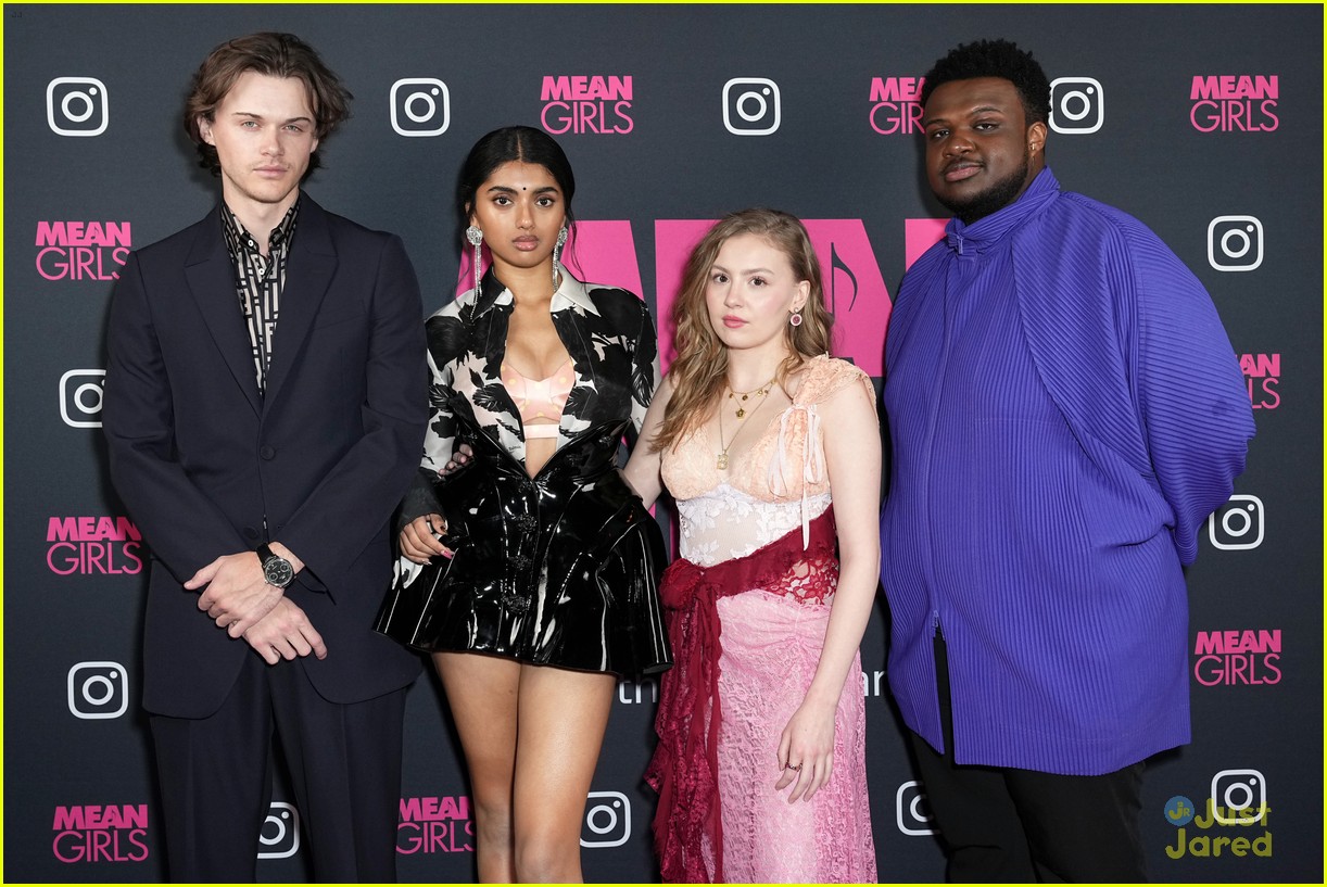 Christopher Briney, Avantika, Bebe Wood & Jaquel Spivey Attend 'Mean Girls' Screening After NYC Premiere the Day Before