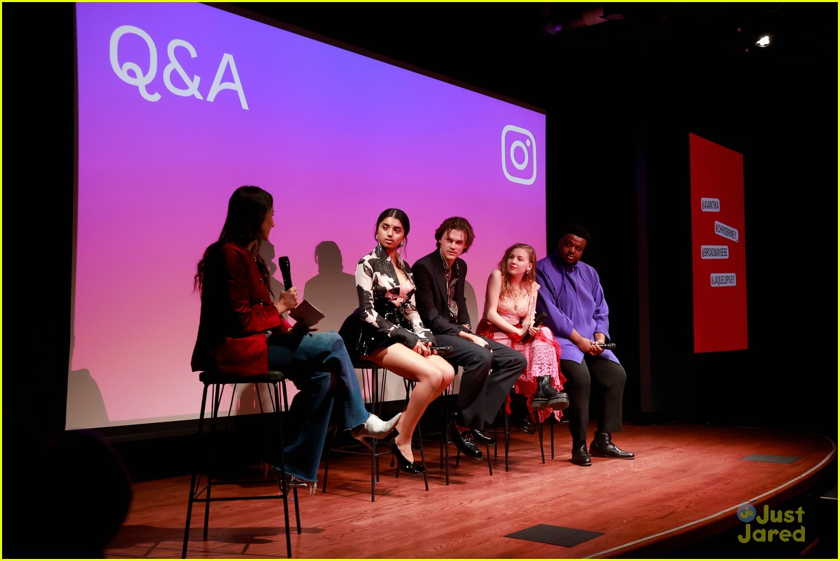 Christopher Briney, Avantika, Bebe Wood & Jaquel Spivey Attend 'Mean Girls' Screening After NYC Premiere the Day Before
