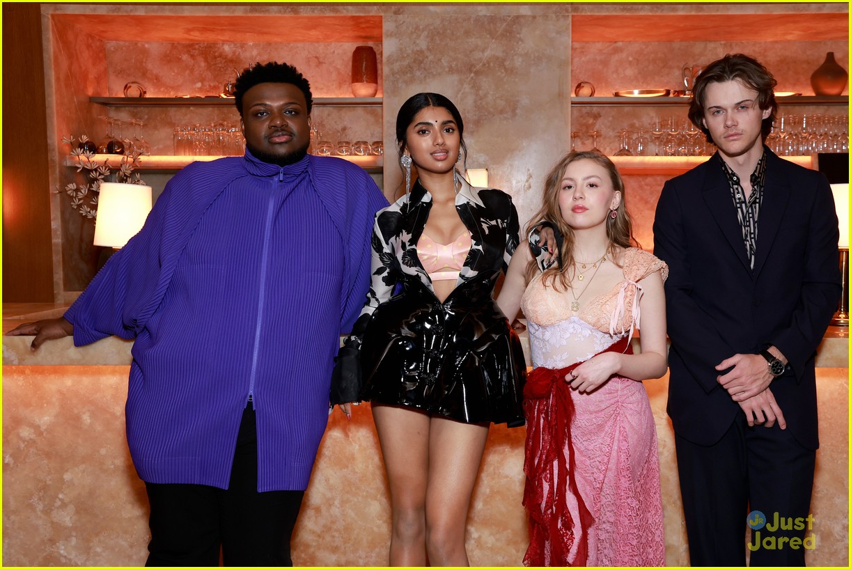Christopher Briney, Avantika, Bebe Wood & Jaquel Spivey Attend 'Mean Girls' Screening After NYC Premiere the Day Before