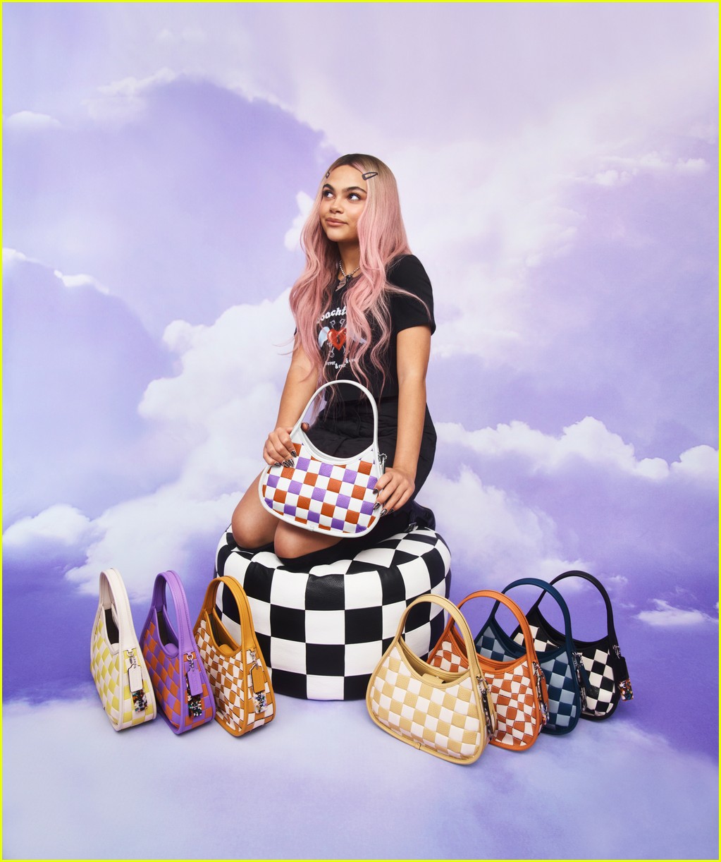 Ariana Greenblatt Debuts Colorful New Hair, Stars in Dreamy Coachtopia Campaign