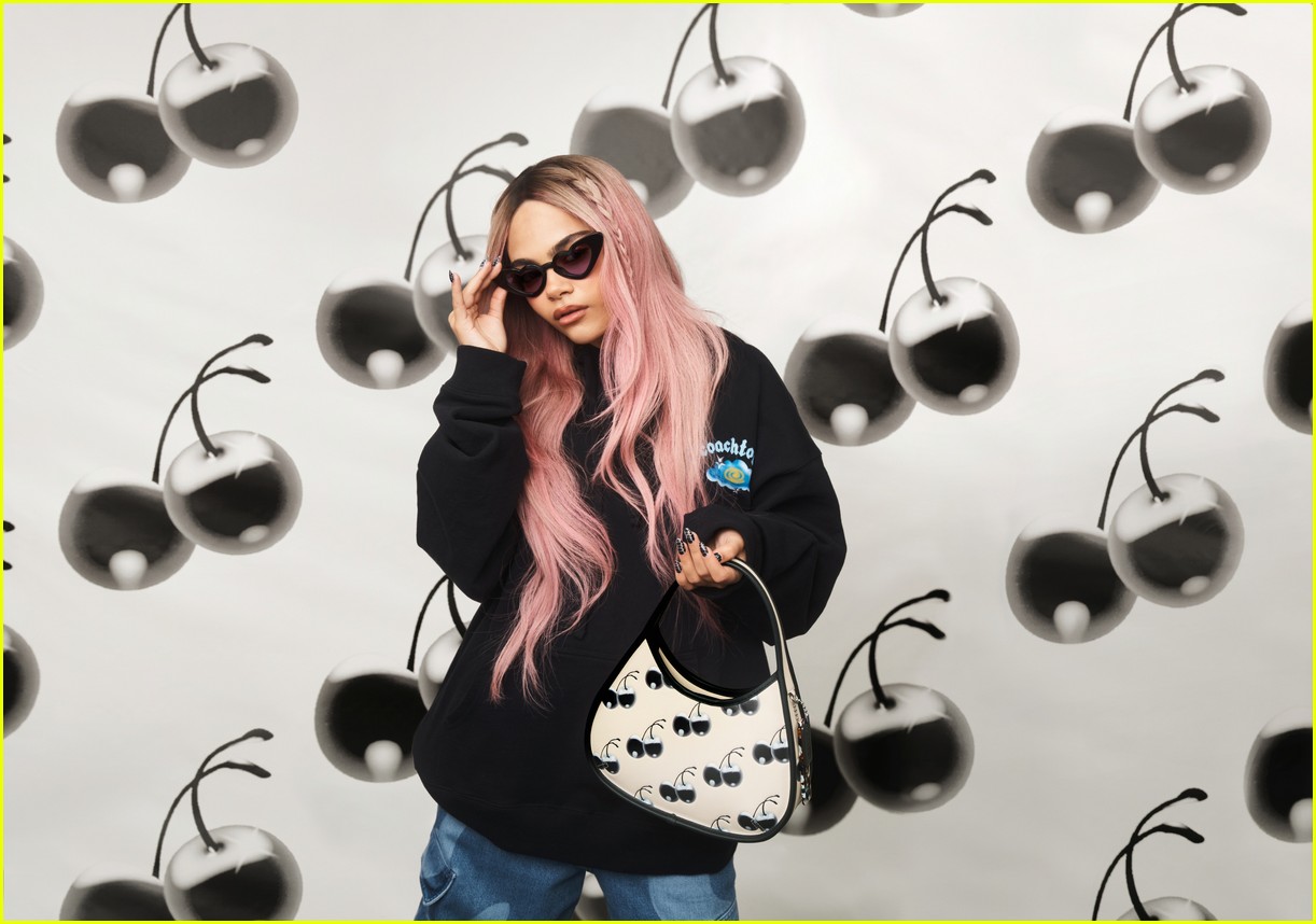 Ariana Greenblatt Debuts Colorful New Hair, Stars in Dreamy Coachtopia Campaign