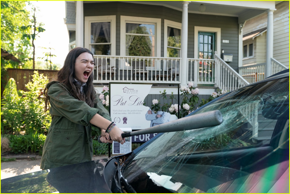Brooklynn Prince Smashes Windshield In First Look Photos for New Movie 'Little Wing'